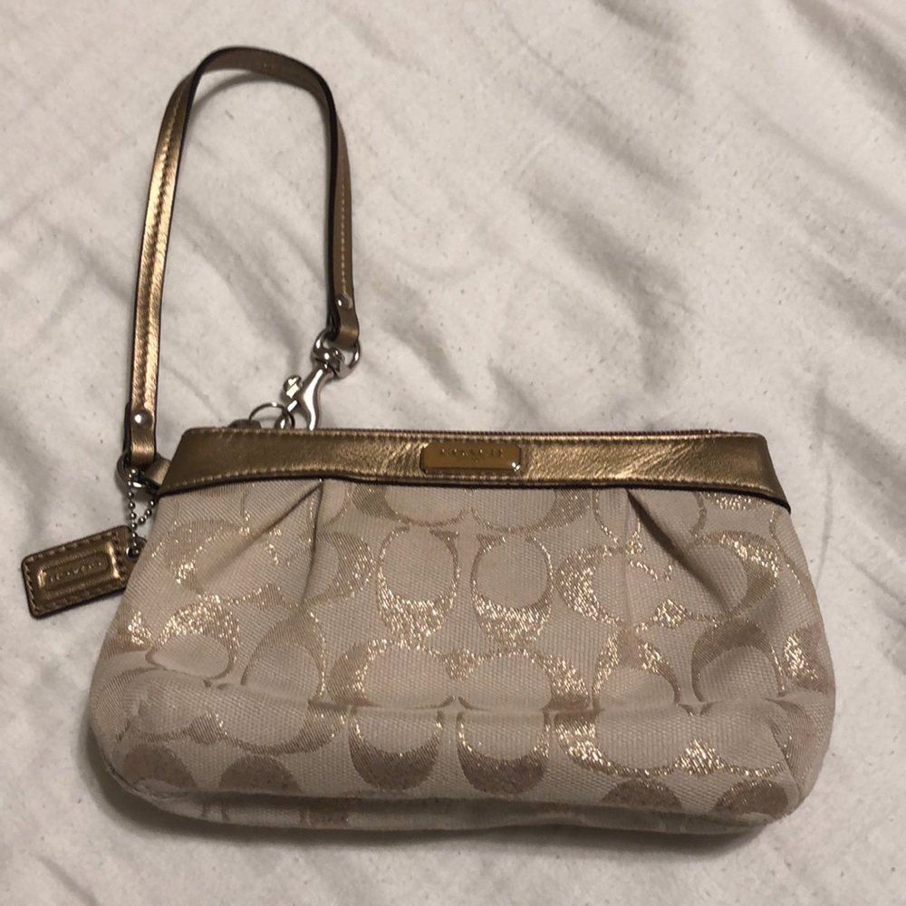 Super cute Coach wristlet